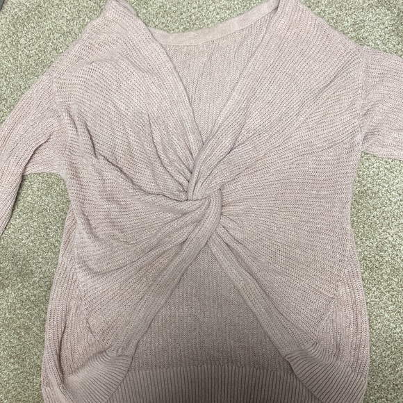 Reversible blush sweater - Picture 2 of 2